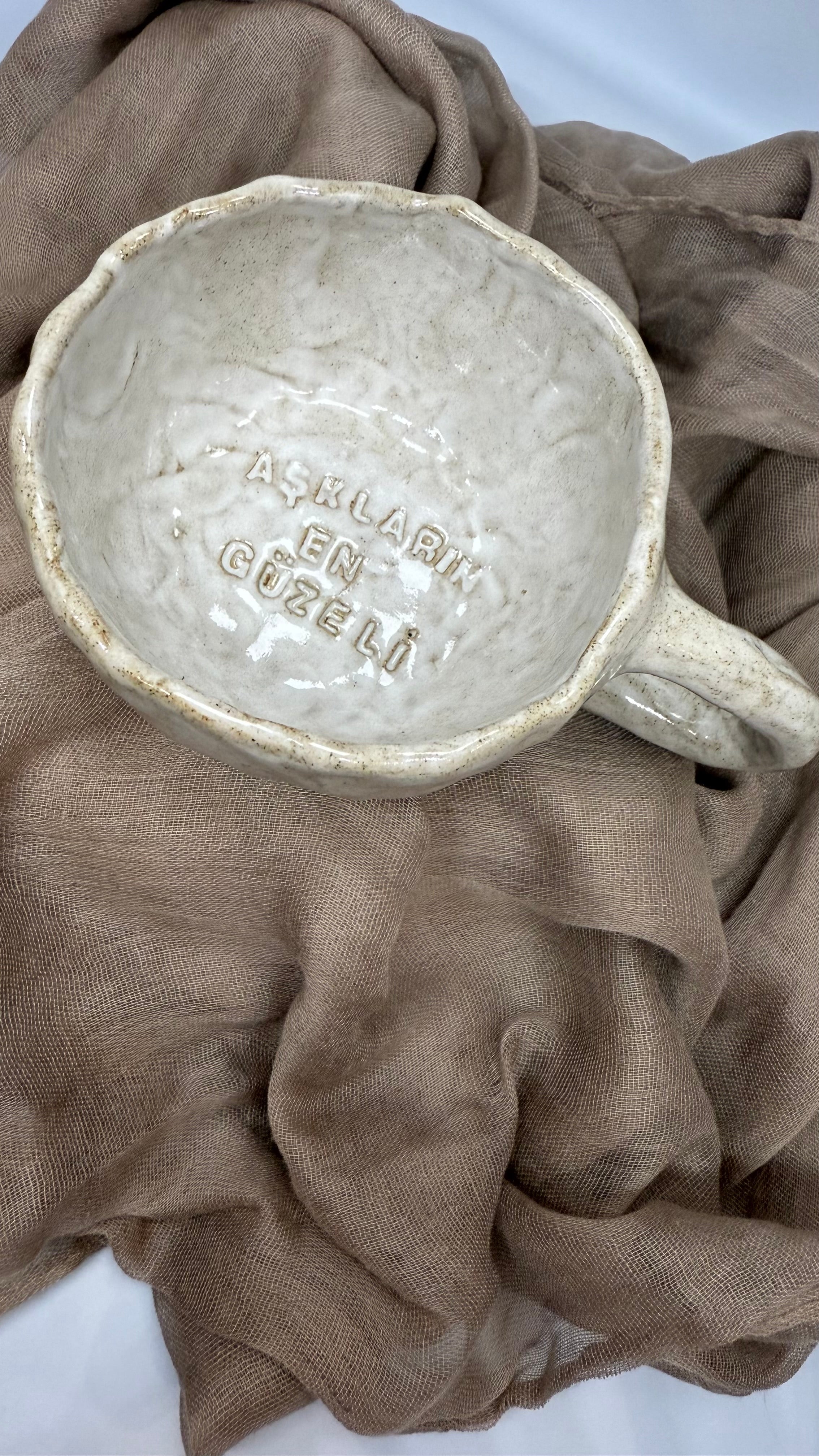 Tasse en grès