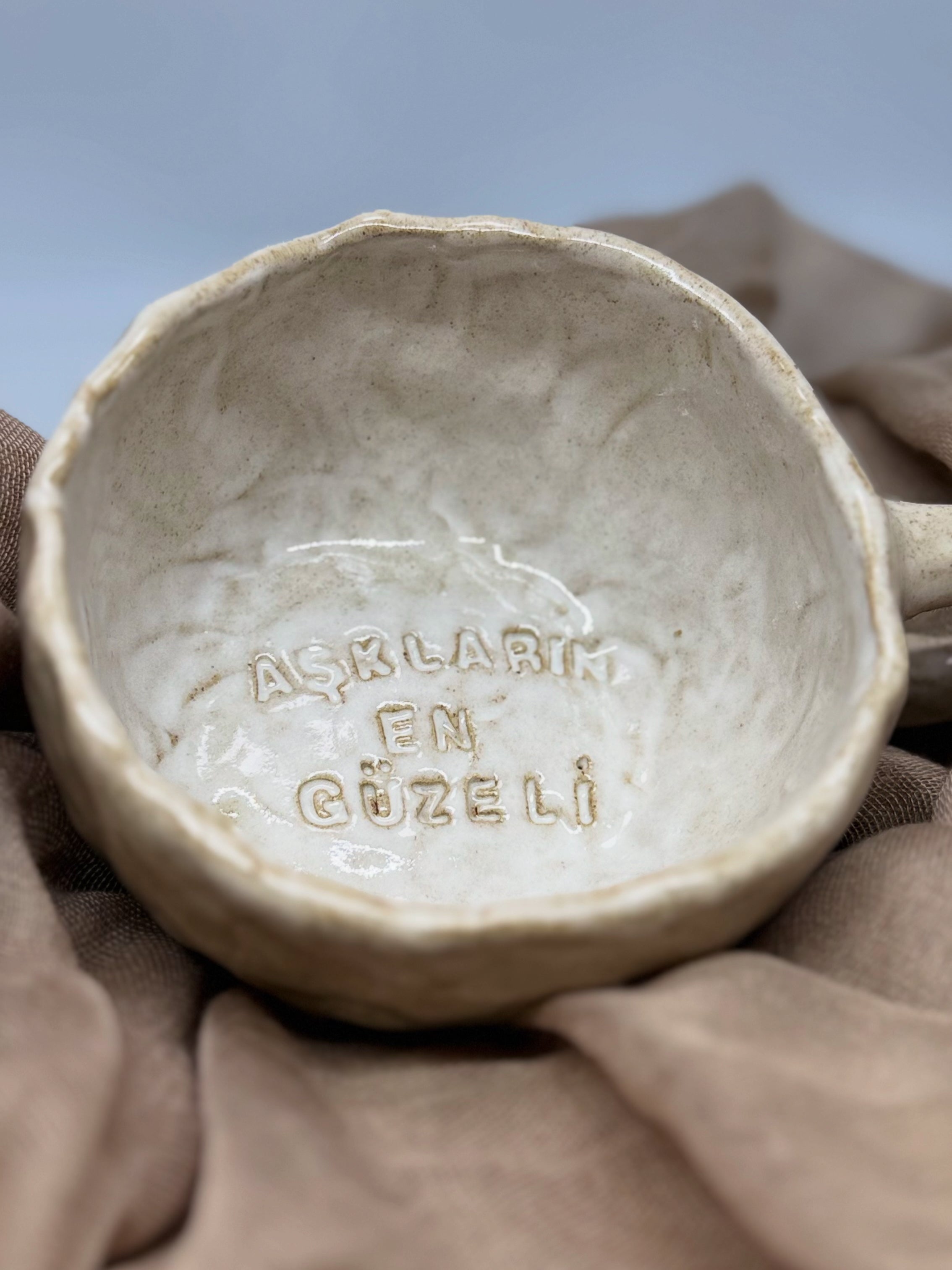 Tasse en grès
